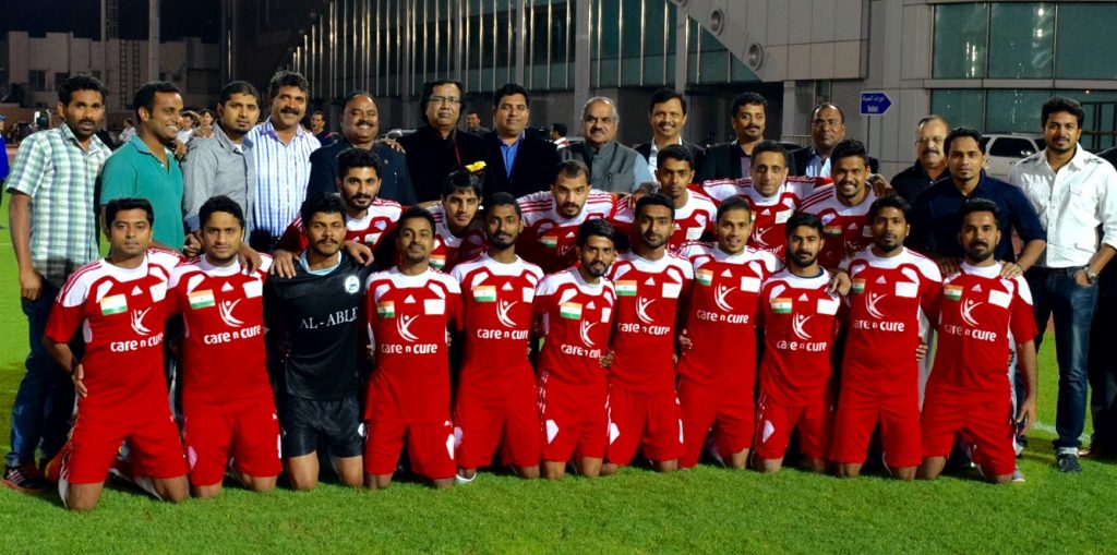 Care n Cure Group takes pride in sponsoring the Indian team for the Fourth Asian Cup Football